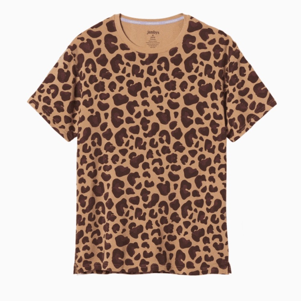 New! Jambys Leopard JamTee Size X-Large